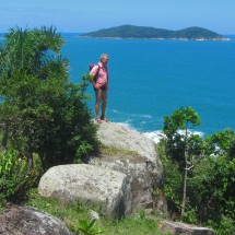 On the southernmost point of the island Ilha de Santa Catarina - Ponta do Frade